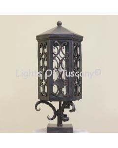 Spanish Style Post Light/ Lantern 