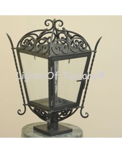 Spanish Revival lantern Post 
