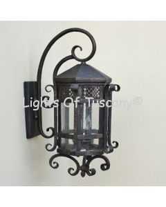 Tuscan Outdoor Exterior Wall Lantern Fixture