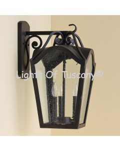 7277-3 Spanish Contemporary Villa Style Outdoor Wall Lantern 