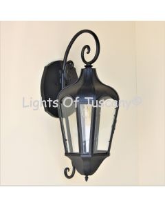 7296-3 Spanish Hacienda Style Wrought Iron Outdoor Light