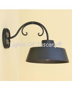  Rustic outdoor wall lantern light