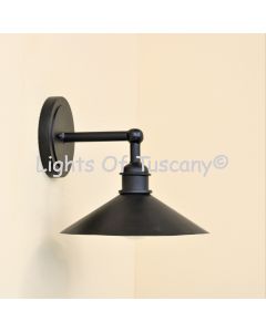 7348-1 Modern Rustic Style Dark Sky Wrought Iron Down Light
