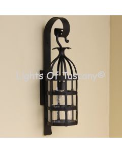7351-1 French Style Cage Wall lantern Light