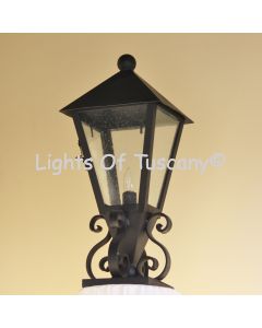 7367-3 Tuscan Villa Style Outdoor Post Light 