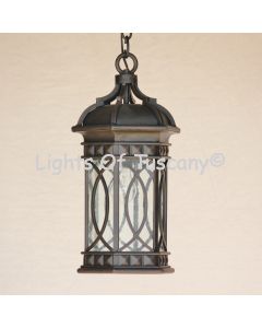 Transitional style outdoor indoor hanging pendant/  lantern light.