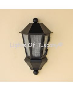 7378-1 Traditional Colonial Style Iron Outdoor Pocket Lantern