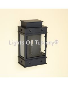 7392-1SH Heavy Duty Iron Modern Style Pocket Outdoor Wall Light