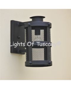 7412-1 Contemporary Wrought Iron Outdoor Light