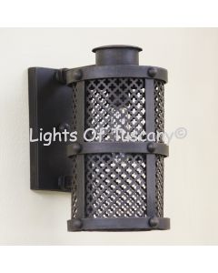 7430-1 Gothic / Transitional Style Outdoor Iron Wall Light