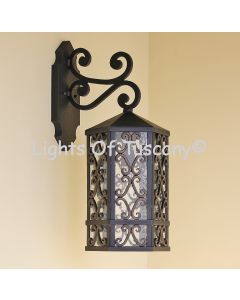7476-1 Spanish Revival Villa Style Outdoor Wall Lantern