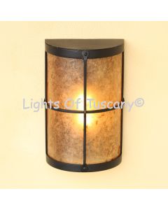 7571-1MIC Transitional Style Outdoor Pocket Wall Light 