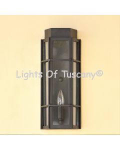7608-1 Contemporary Style Wrought Iron Pocket Light