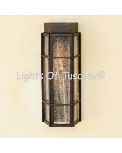7608-1DK Contemporary Style Dark Sky Pocket Wall Light