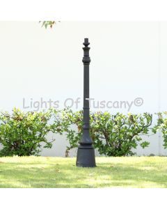 Aluminum Light Pole, Post Light, Heavy Duty Aluminum Light Pole, Light Post, Street Light, Parking Light, Pole Base