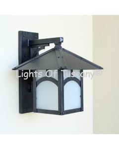 Mission Style Outdoor Lighting, Arts & Crafts outdoor light, craftsman style outdoor light, exterior lighting