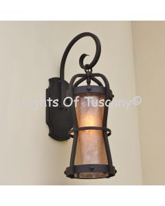 Contemporary-Spanish Wrought Iron Light