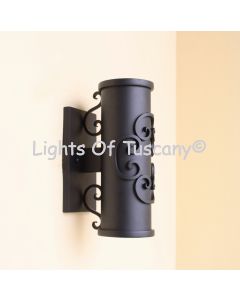 7880-2 Outdoor Iron Wall Pocket Light