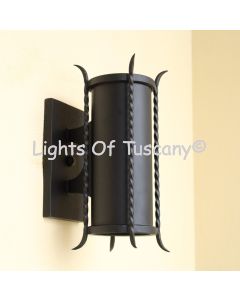 7882-2 Outdoor Iron Pocket Wall Light