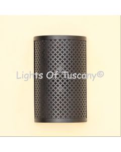 7900-2 Gothic Quatrafoil Exterior Pocket Wall Light