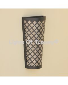 7905-1 Spanish Quatrefoil Wall Sconce