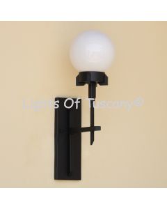 7940-1 Transitional Style Iron Outdoor Light