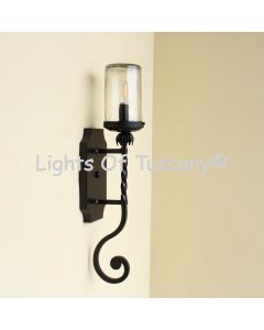 7953-1OL Iron Wall Sconce
