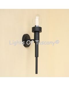 7955-1OL Iron Wall Sconce