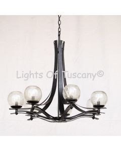 Contemporary style chandelier, globe light chandelier, modern style chandelier