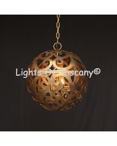 9299-4GL Ball Shaped Hanging Lamp