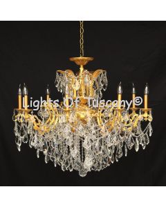 9733-8 European Style Crystal Chandelier