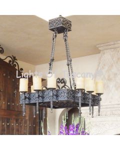 Custom Spanish Revival Chandelier