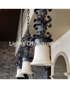 Custom Spanish Revival mini- Pendant