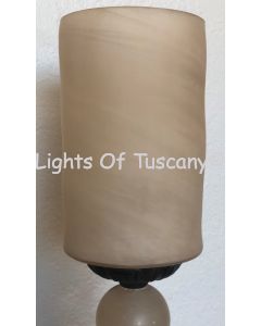 Light Amber Glass Candle