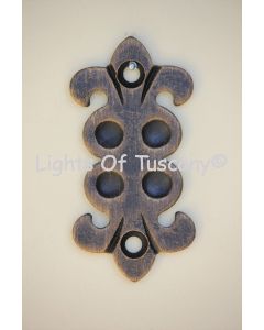 Bronze with Antique Gold Highlights 