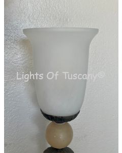 BELL SHAPED GLASS CANDLE