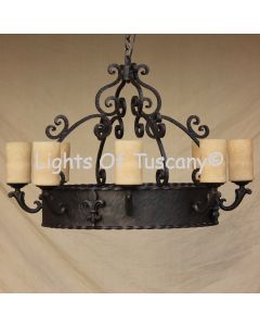 fleur-de-lis-Hand-Forged Wrought Iron