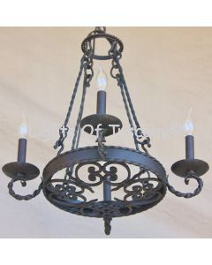  Spanish Revival Chandelier 
