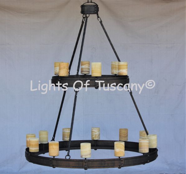 Large Spanish Style Chandelier 