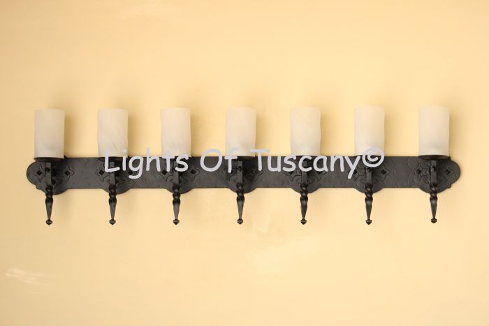 5641-7 Spanish Revival Vanity Light