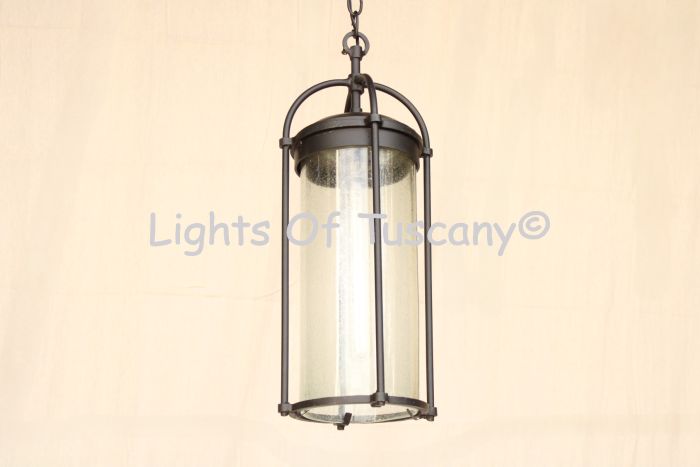 6261-1 Contemporary Outdoor/Indoor Iron Mini Pendant