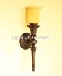 5358-1 Vintage Style Wrought Cast Brass Wall Sconce