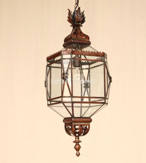 3056-1 Moorish Indoor Iron Hanging Pendant