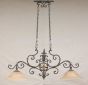 1540-2	Tuscan Style Pool Table Light  
