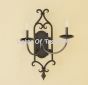 5123-2 Transitional Spanish Style wall sconce light