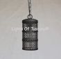 Contemporary-Spanish style Wrought Iron mini pendant.