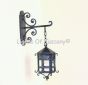 7019-1CH  Santa Barbara Colonial Wrought Iron Outdoor Light Hanging by Chain