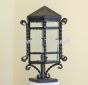 Large Spanish style column post light