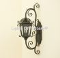 Mediterranean Wrought Iron Outdoor Wall Light