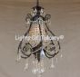 15850-3 Antique Tuscan Style Crystal Chandelier